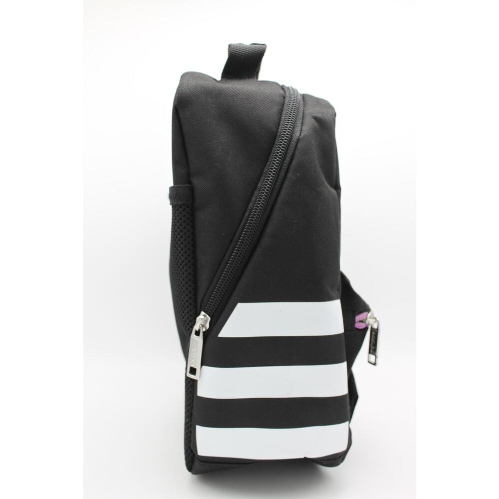 Adidas Insulated Lunch Bag Black & Multi Color Logo - Picture 4 of 14